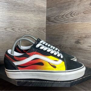 Vans old skool flame